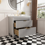 Fully Assembled 36" Bathroom Vanity