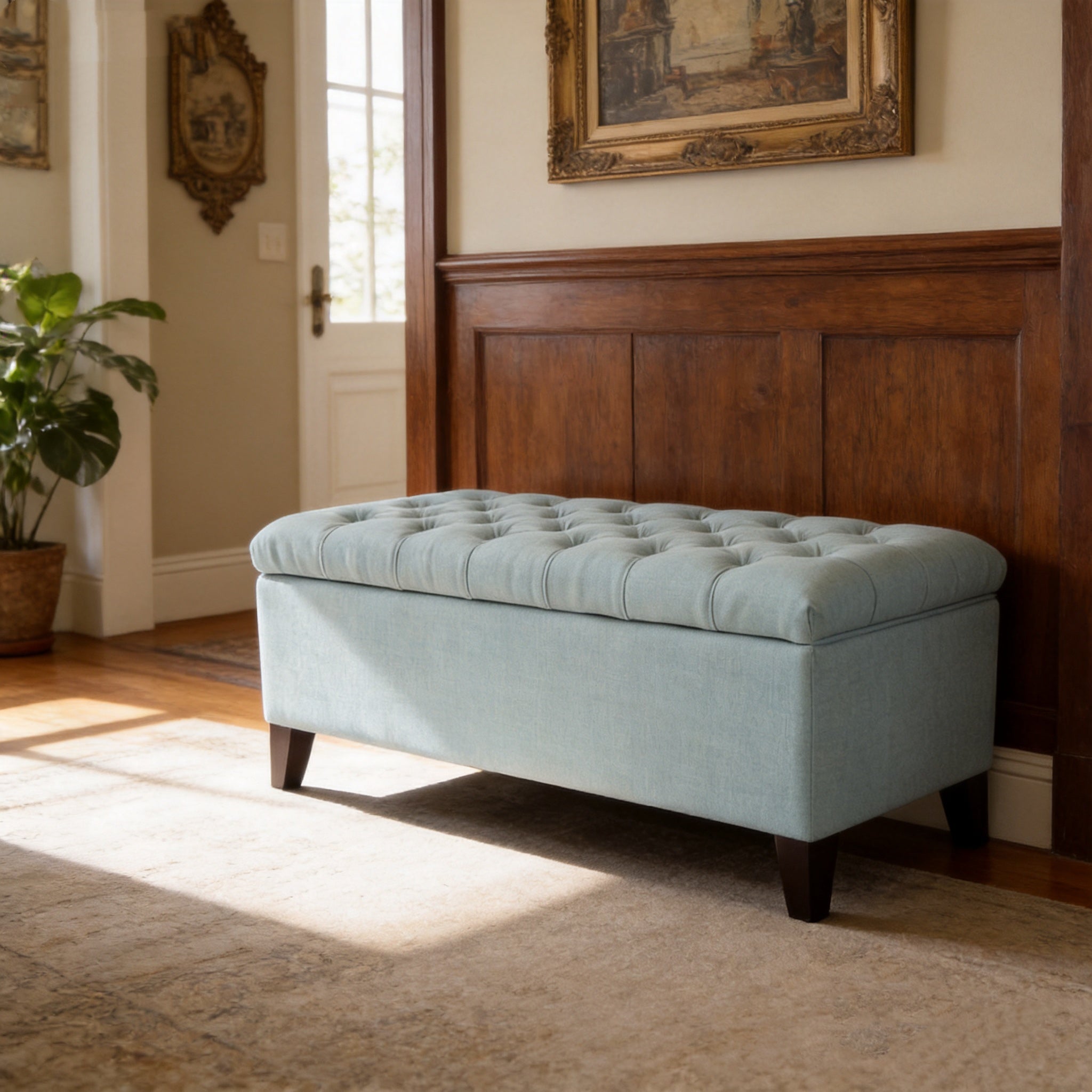50.25" Storage Ottoman Bench - Baby