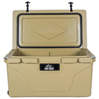 85 Quart Khaki Cooler – Bear-Resistant Rotomolded Ice Chest