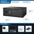 1.2 Cu Ft Digital Keypad Security Safe