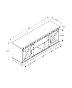 60 Inch Modern Farmhouse TV Stand