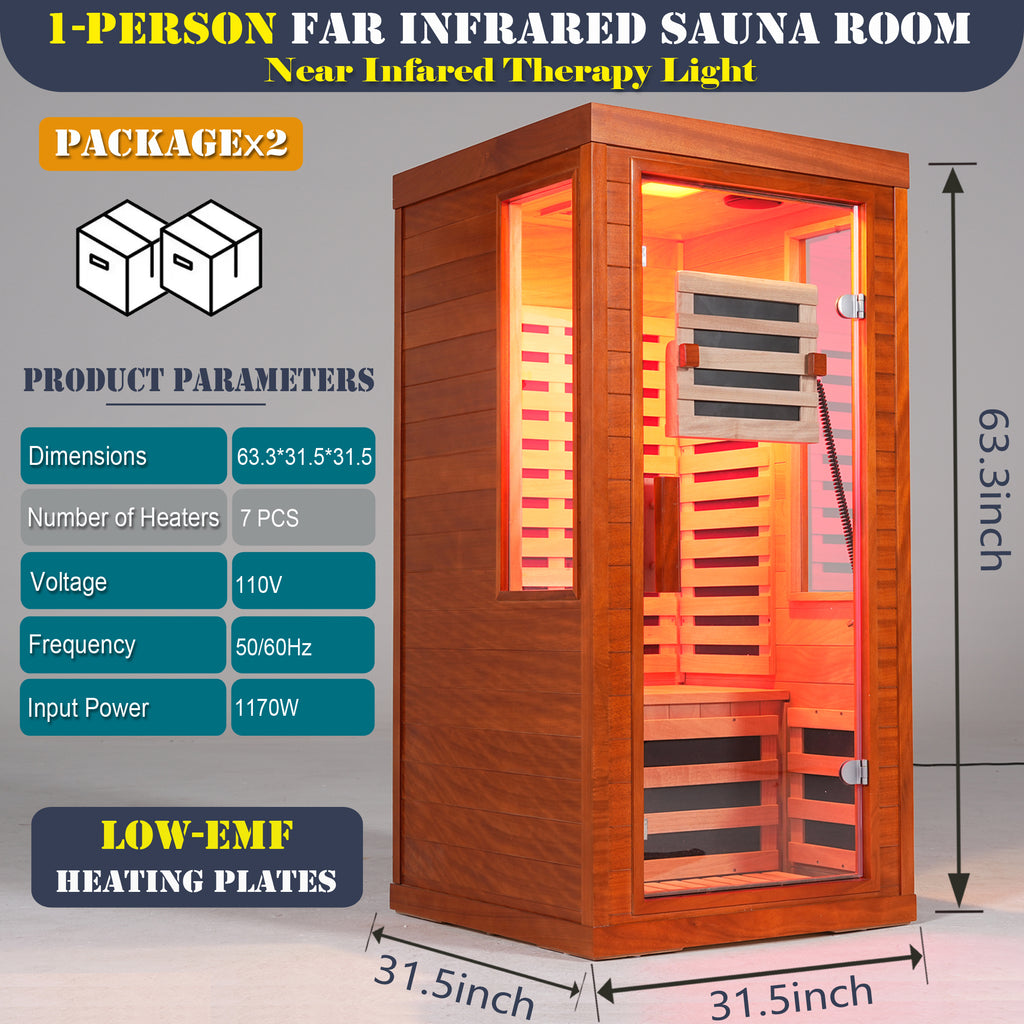 Single Person Infrared Sauna
