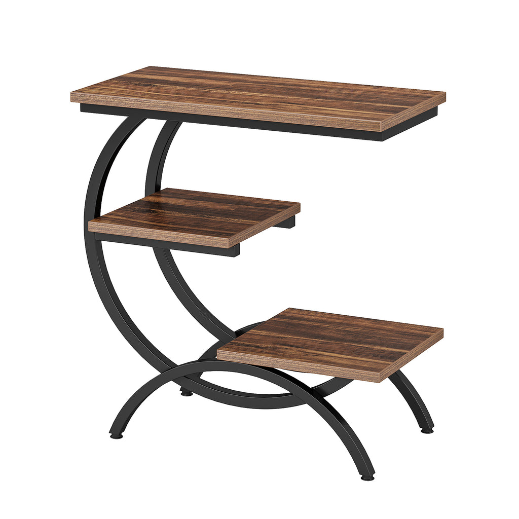 11.81 Inches C-Shaped End Table