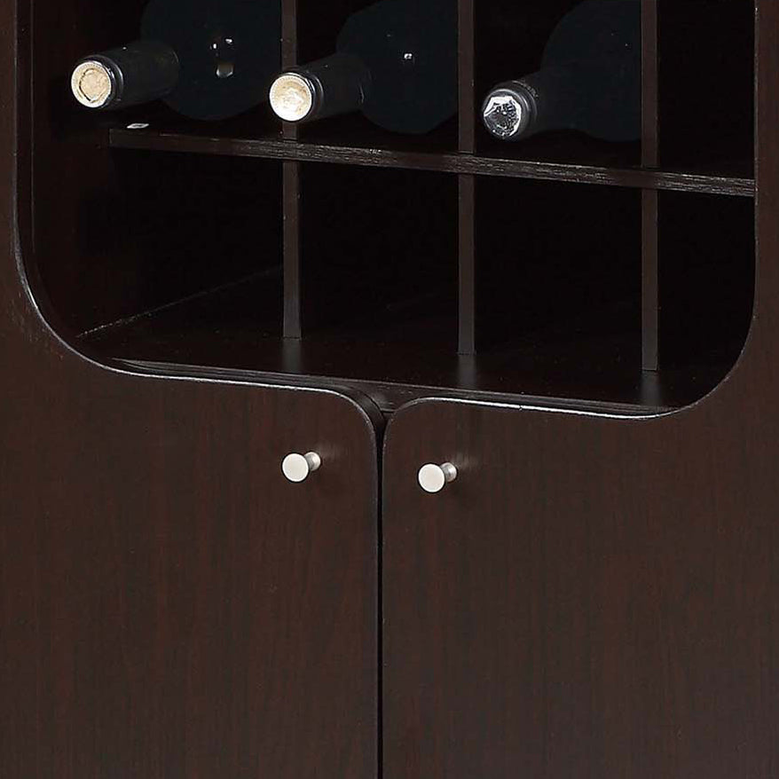 Red Cocoa Wine Cabinet