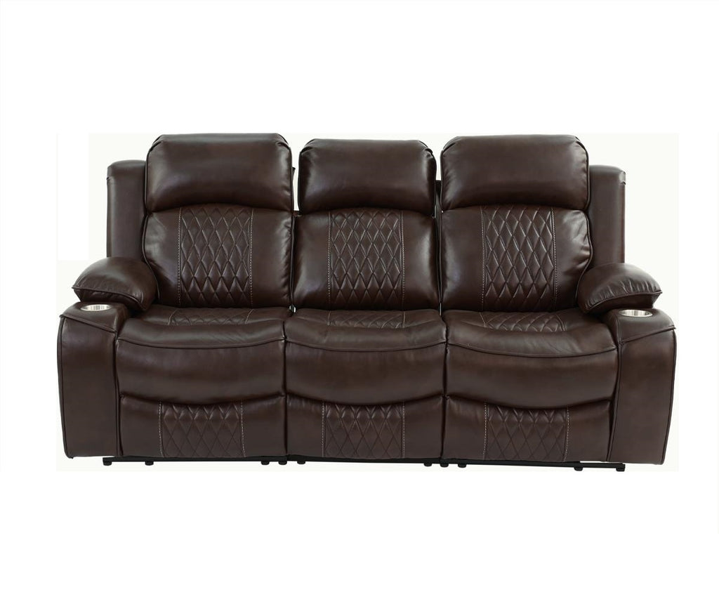 Modern Elegant Power Motion 2pc Living Room Set