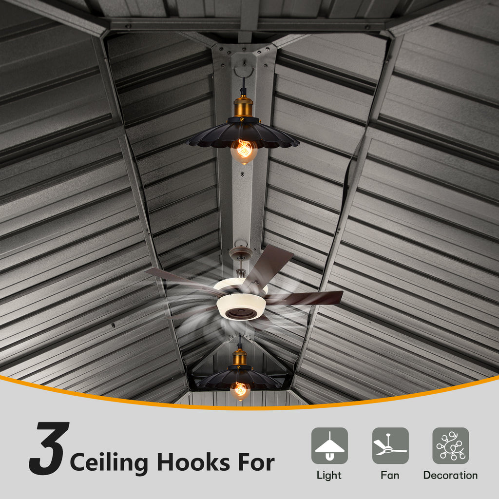 12' X 20' Hardtop Gazebo