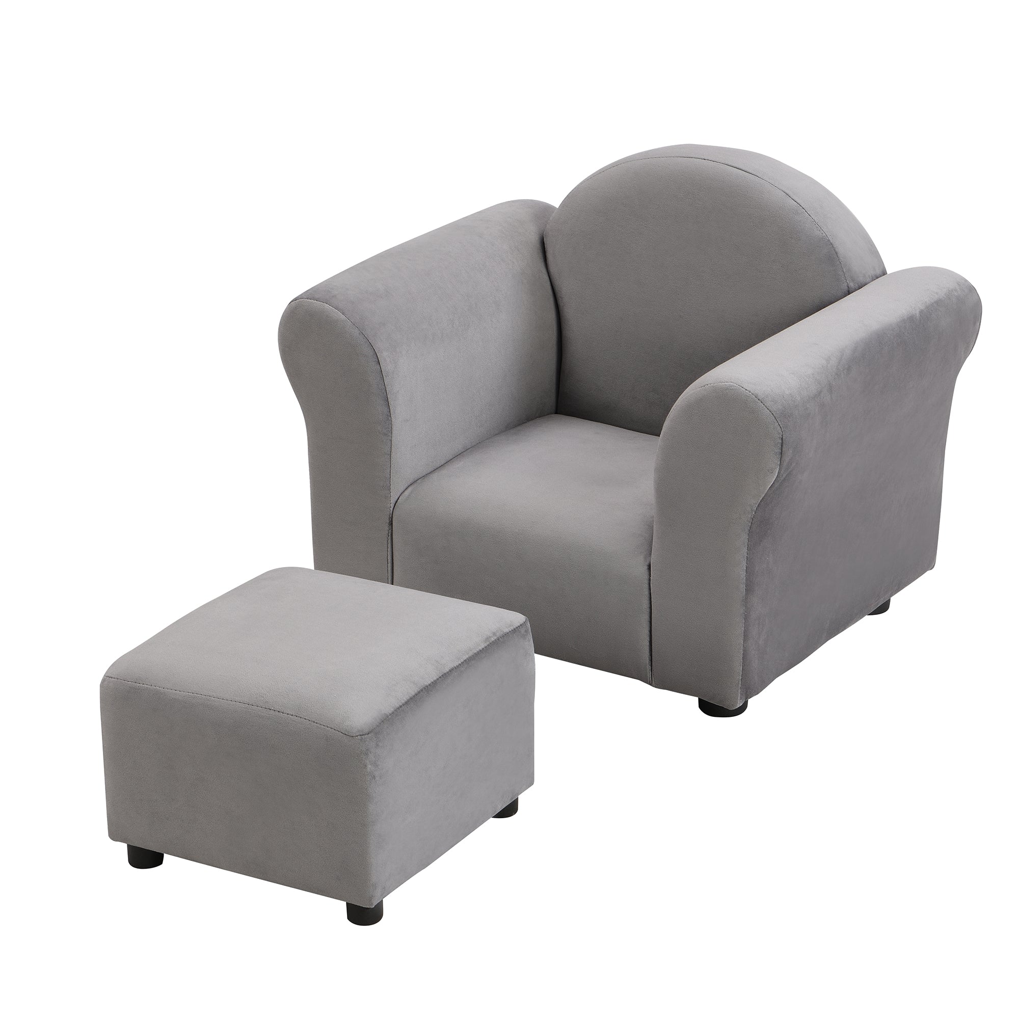 Kids Chair with Ottoman