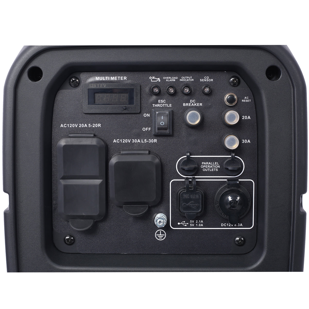 3500 Watt Portable Inverter Generator Gas Powered