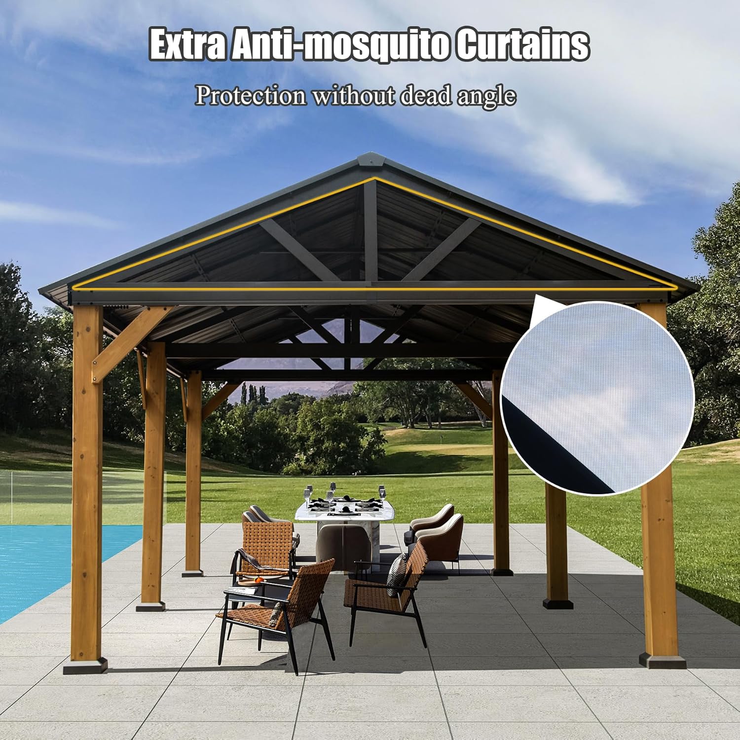 Cedar Wood Gazebo