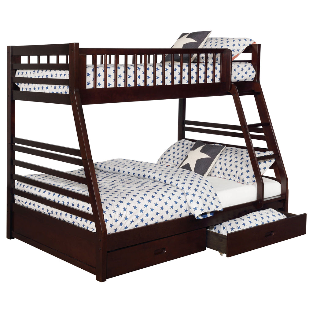 Newhall Cappuccino Twin Over Full Bunk Bed