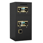 Large Double-Door Coin-Operated Safe with Digital Security Features