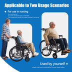 Aluminium Multi-Functional Manual Wheelchair