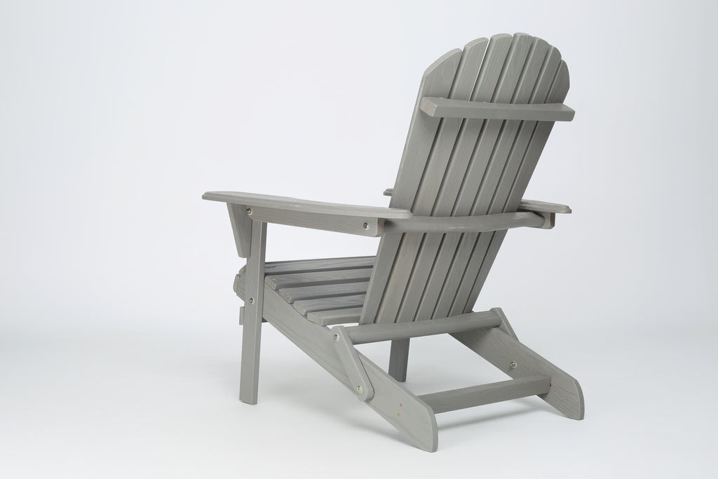 Wood Lounge Patio Chair Set of 2 - Solid Cedar Wood