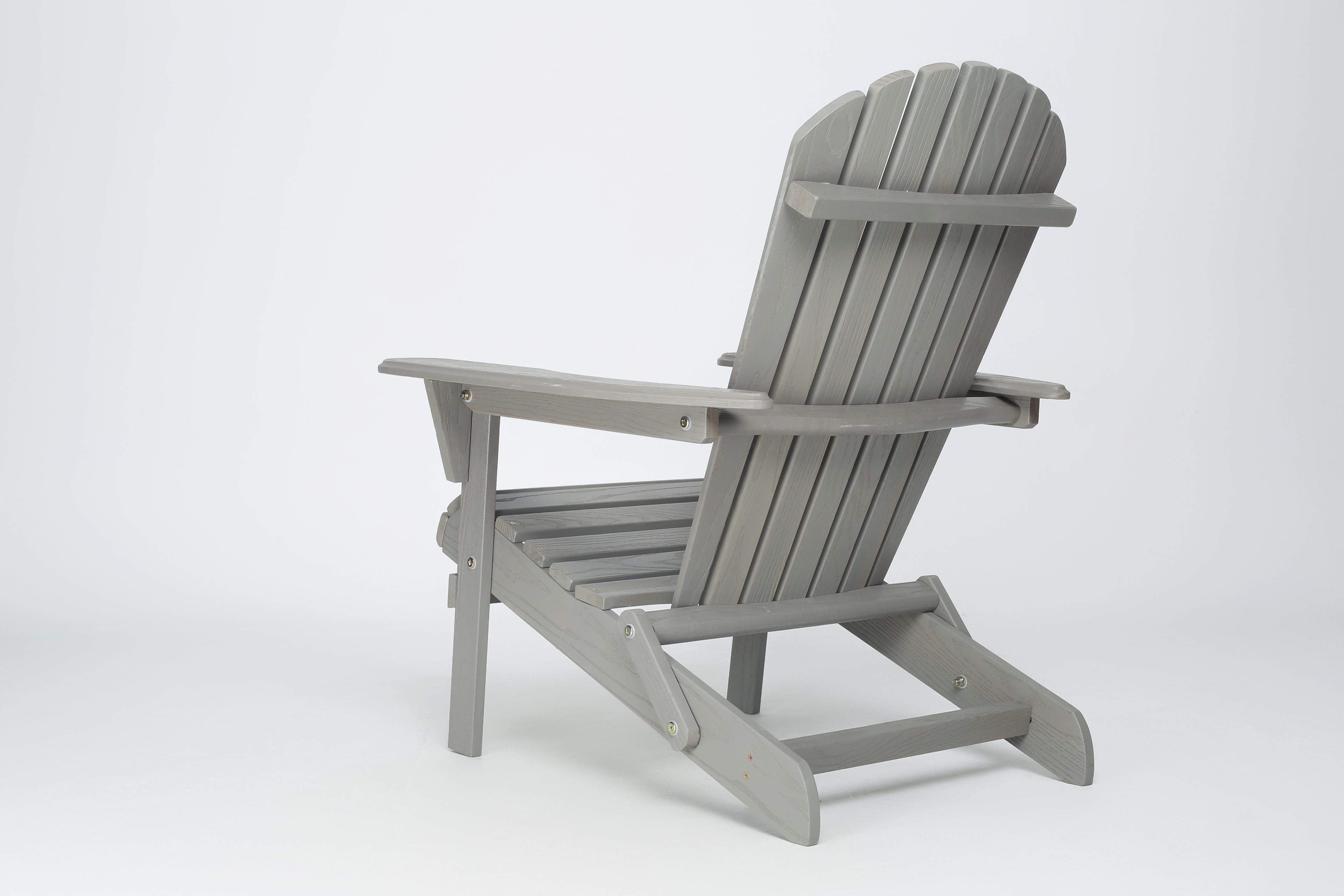 Wood Lounge Patio Chair Set of 2 - Solid Cedar Wood