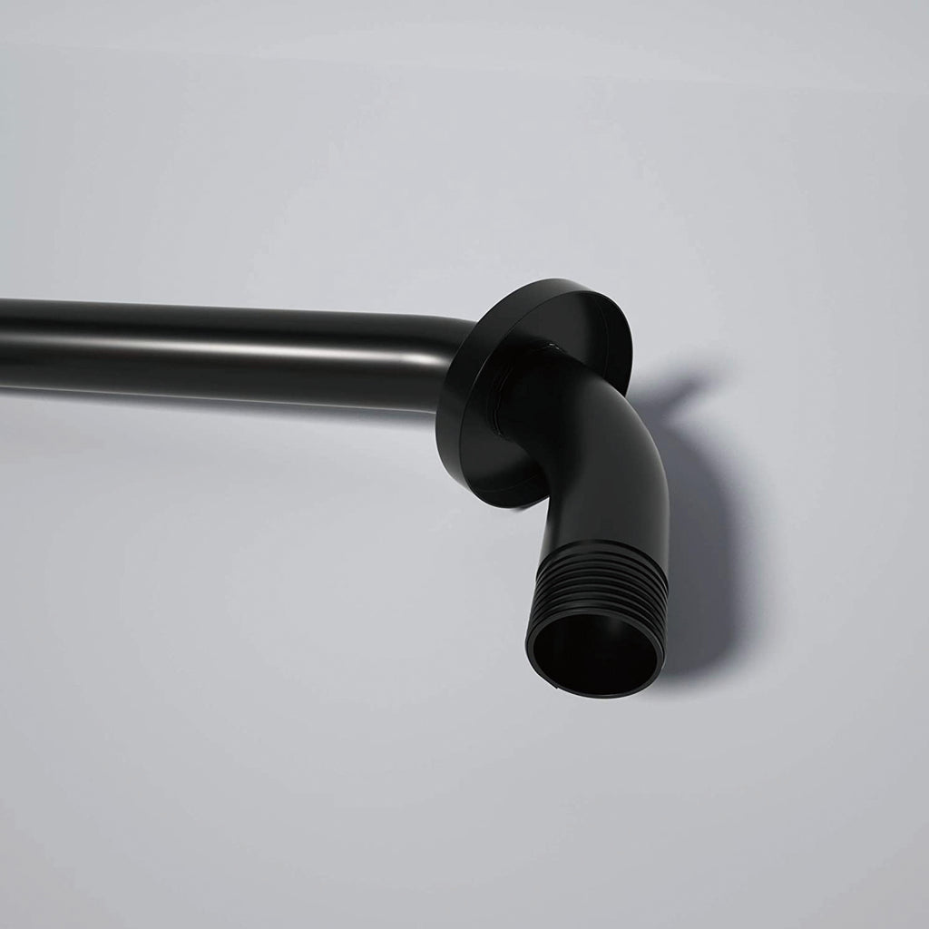 16" Shower Arm with Flange, Matte