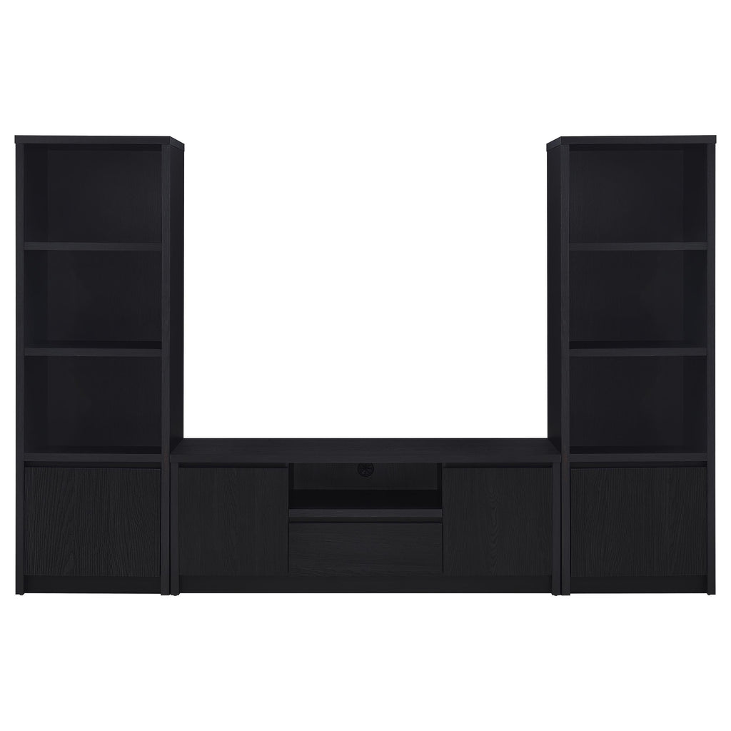 Sloat Contemporary TV Stand and Media Towers Set