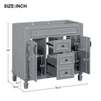36'' Bathroom Vanity without Top Sink