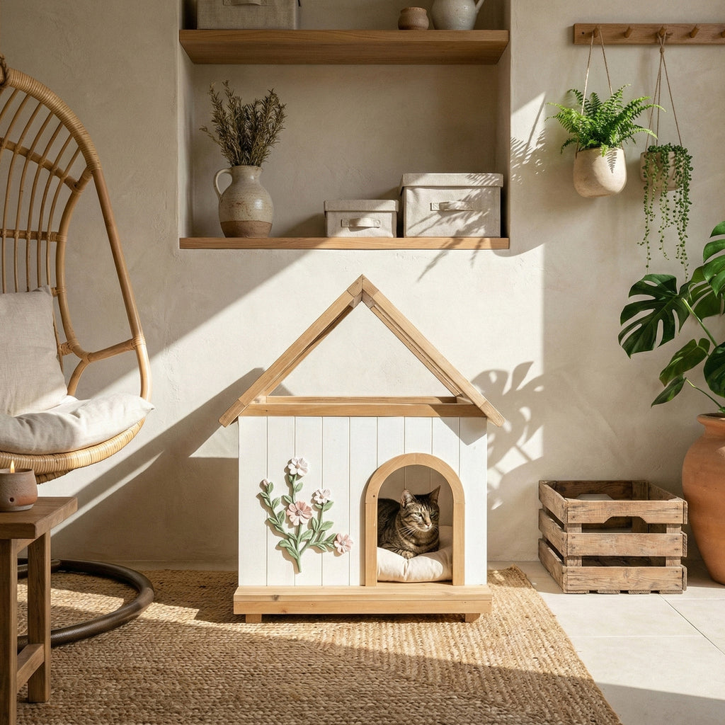 Daisy FSC-Certified Cedar Cat House
