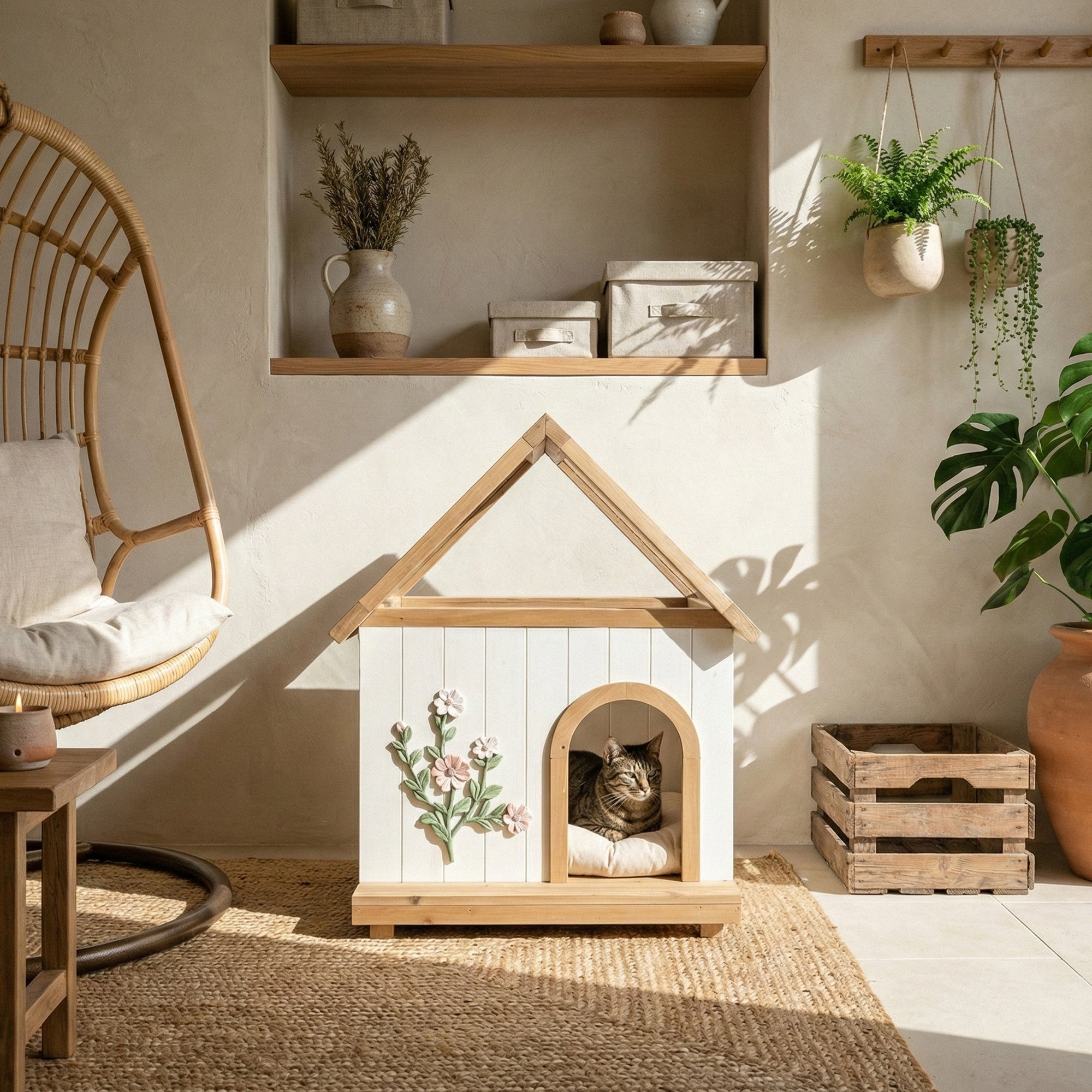 Daisy FSC-Certified Cedar Cat House