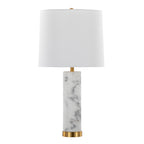 Marabella 26" Contemporary Marble Table Lamp