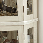 Lighted Corner Curio Cabinet