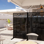 Metal Privacy Screens 72" H x 43.3" W