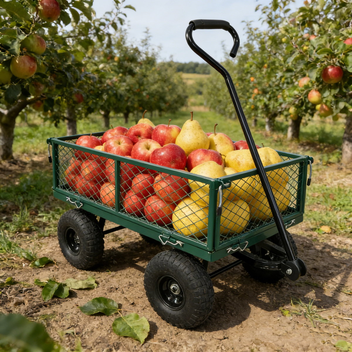 Wagon Cart Garden Cart – Green