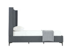 Promenade Upholstered Velvet Twin Bed
