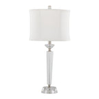 Diamond Torch 25.75" Contemporary Crystal Table Lamp