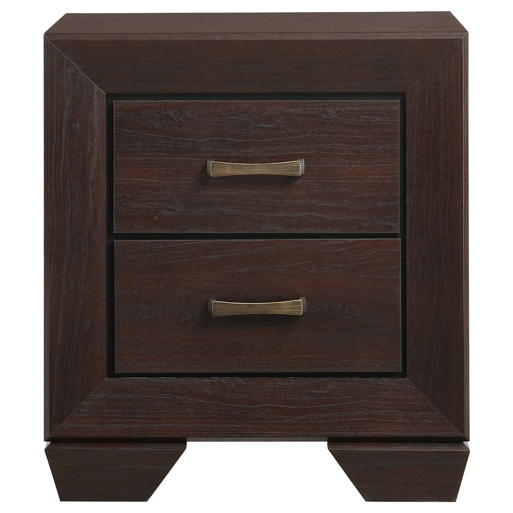 Oatfield Dark Cocoa 4-Piece Queen Bedroom Set