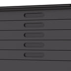 34.3" Rolling Tool Chest with 6 Drawers