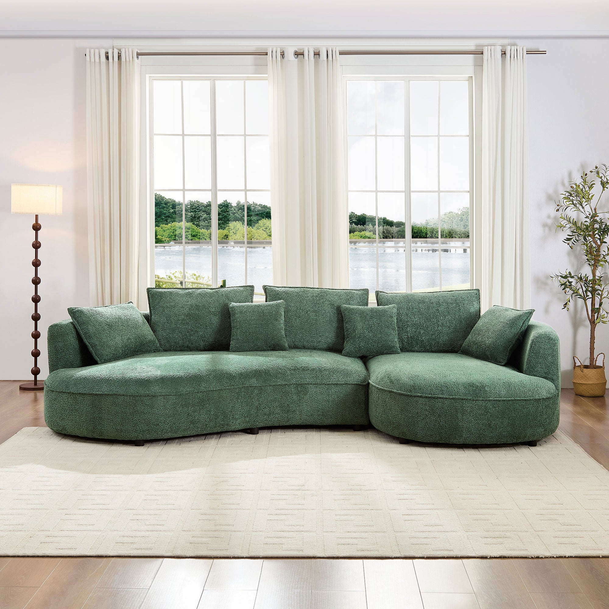 Oversized Sectional Sofa with Chaise