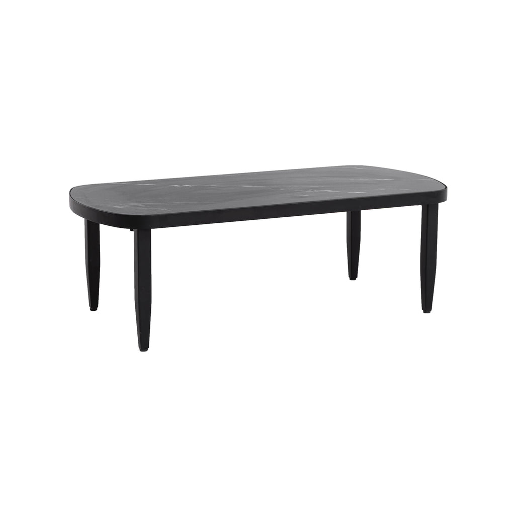 Modern Outdoor Elegance Arc Coffee Table