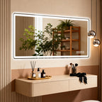 28x60 Inch LED Bathroom Vanity Mirror