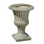Antique White Italian Urn Planter