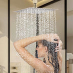 Shower Faucet Set with High Pressure 12 Inch Rainfall Head