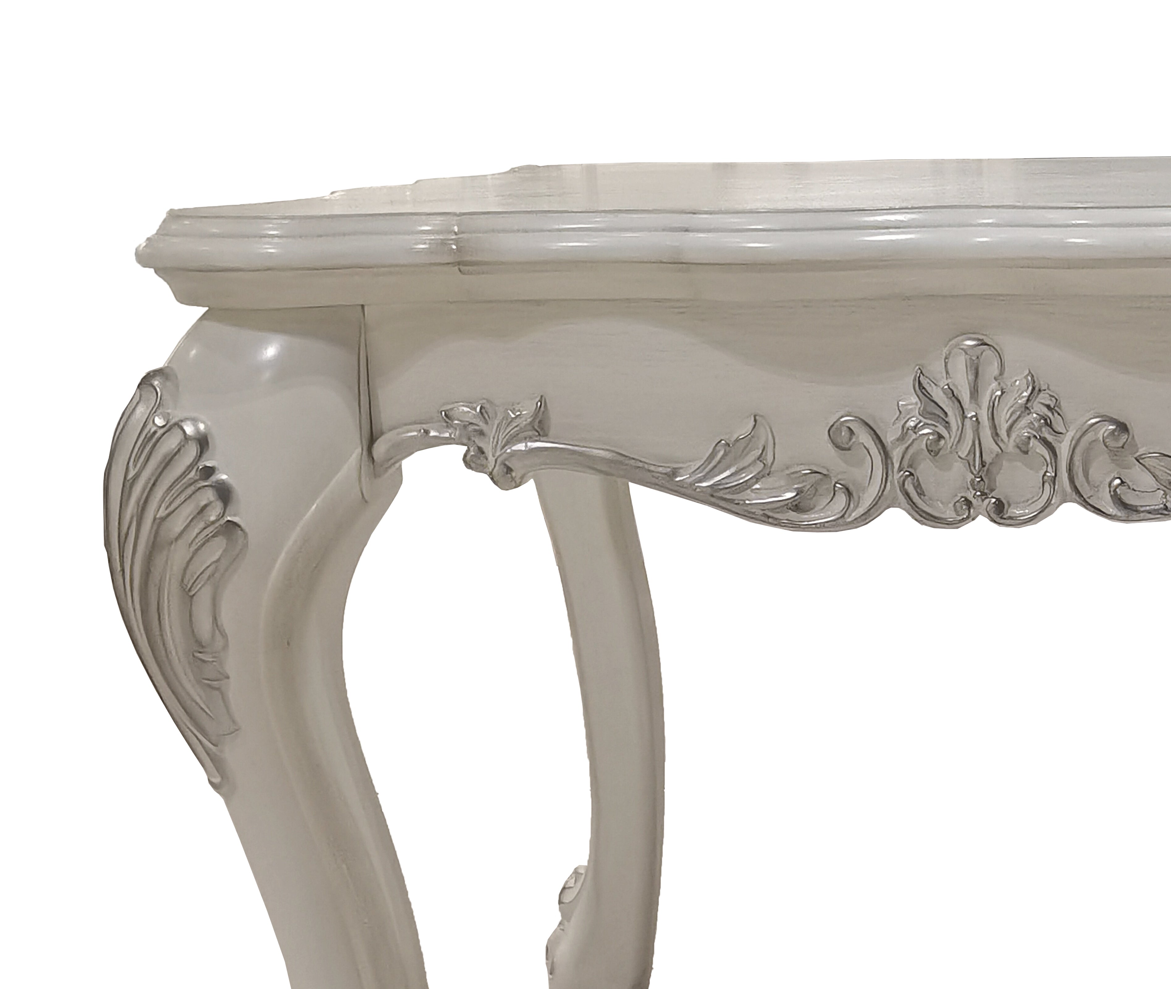 Dresden Bone Square End Table