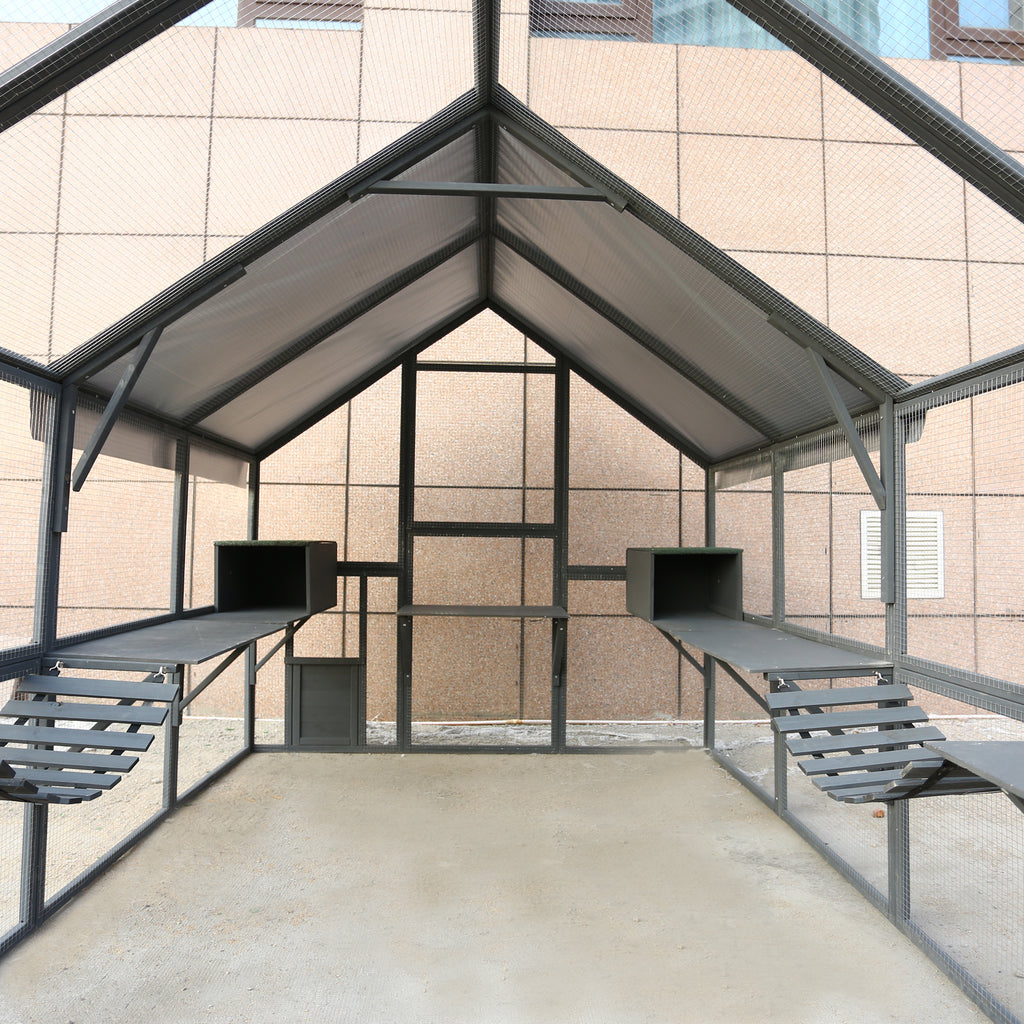 Wooden Cat Catio Large Outdoor Enclosure