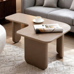 35.43" L-Shape Modern Coffee Table Upgraded