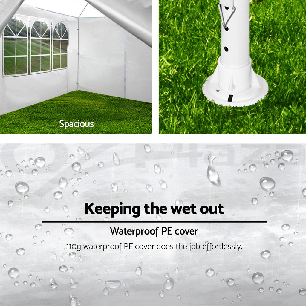10x20' Outdoor Garden Gazebo Wedding Party Tent Canopy