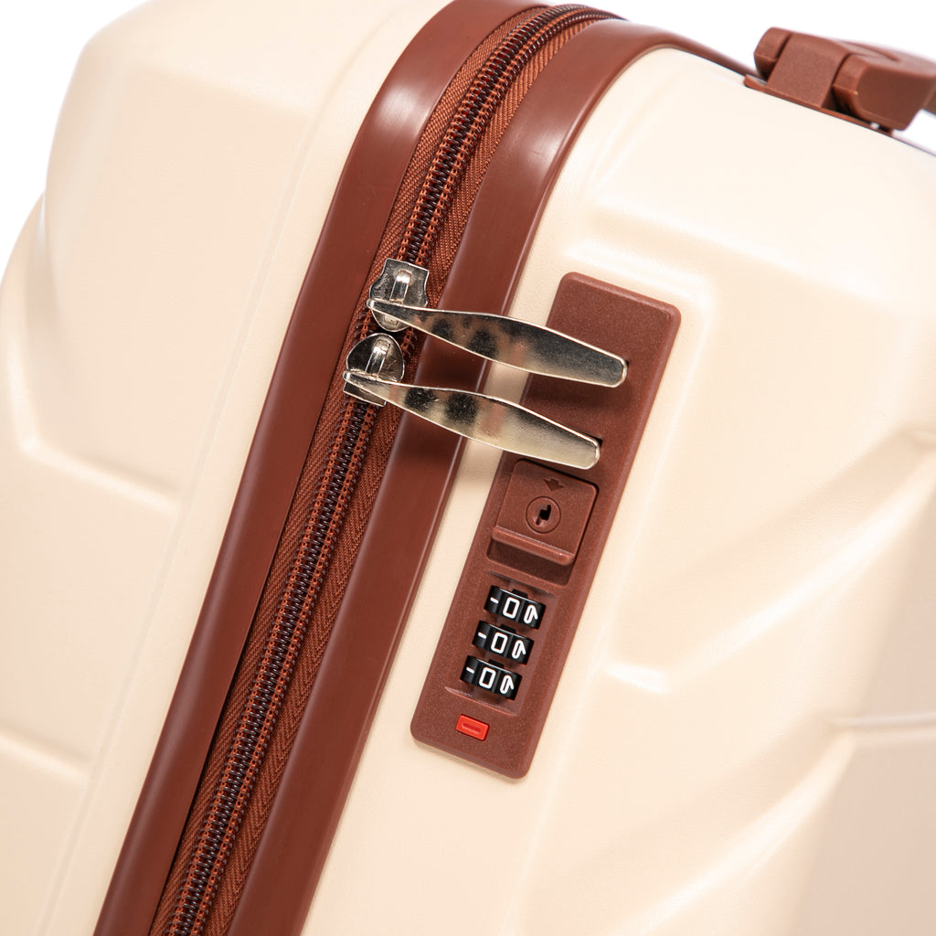 14"/20" 2-Piece ABS Spinner Wheel Luggage Set