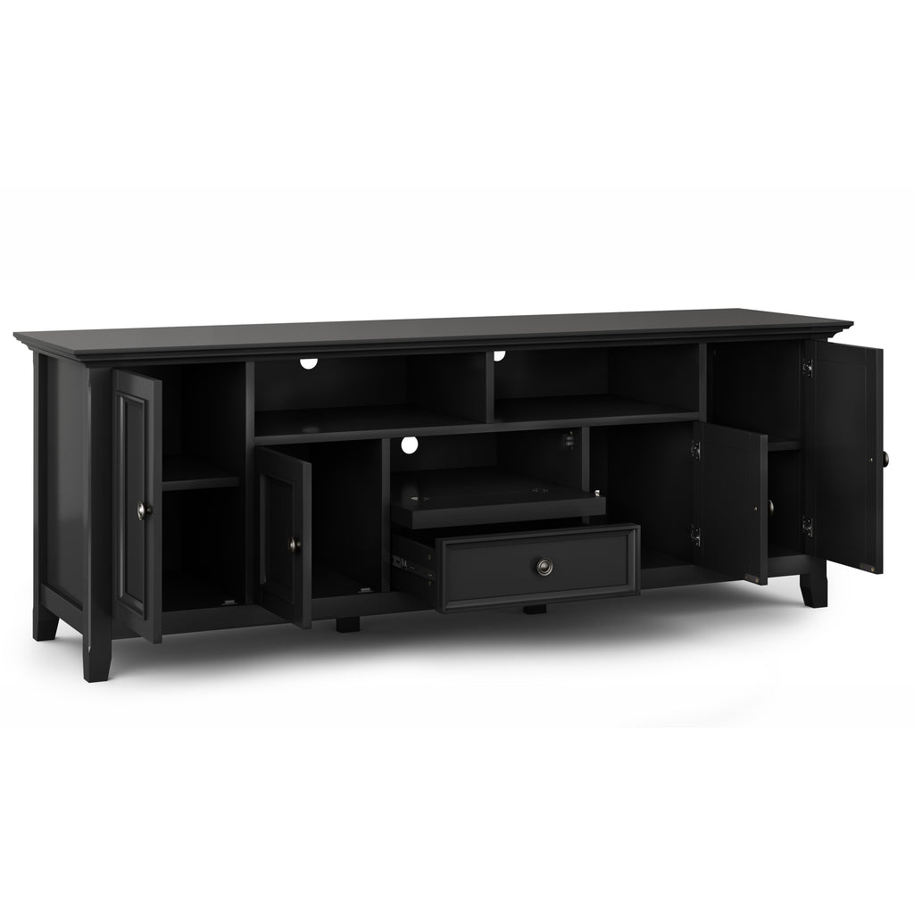 Amherst 72 Inch Wide Solid Wood TV Stand