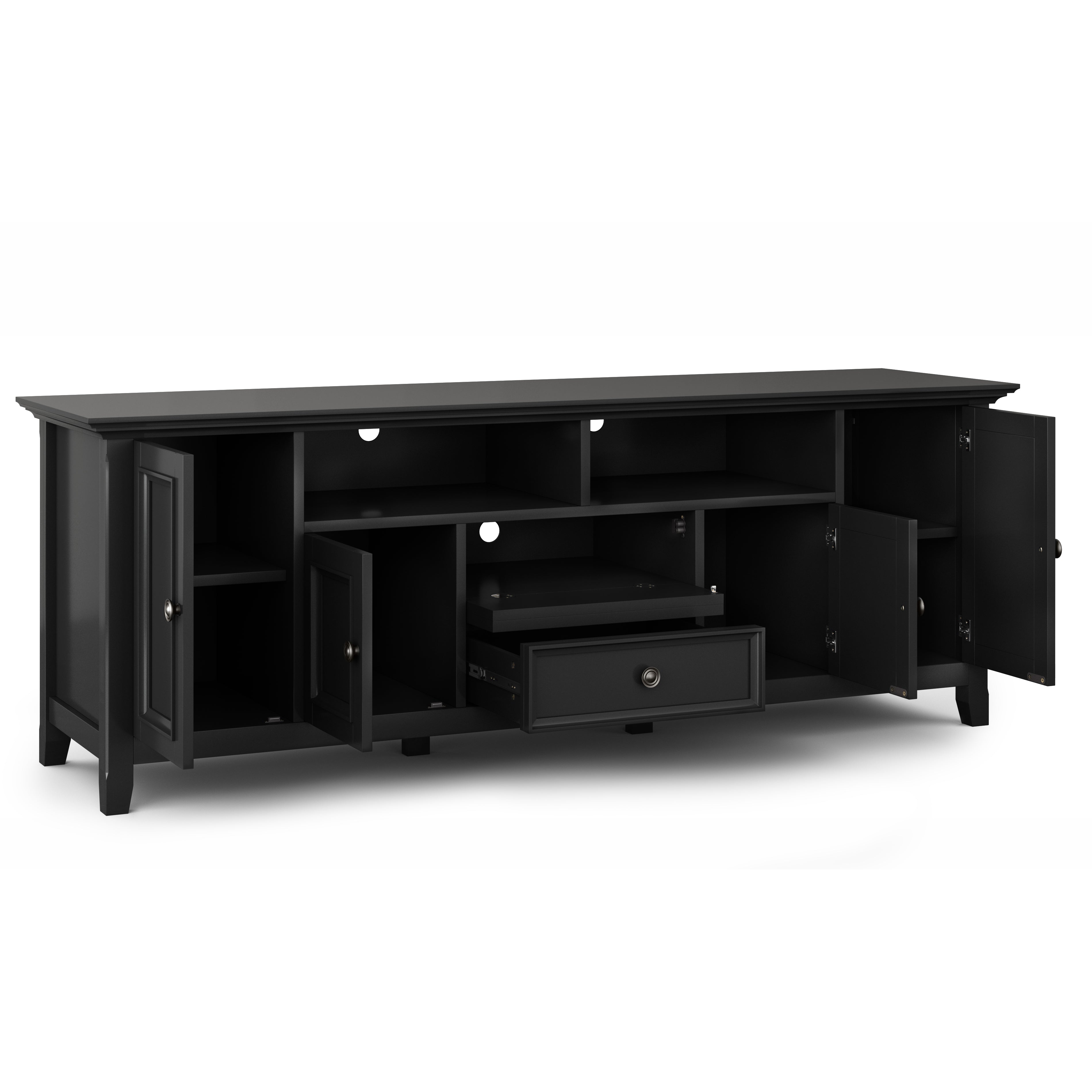 Amherst 72 Inch Wide Solid Wood TV Stand