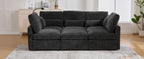 Modern Sectional Sofa with USB Ports