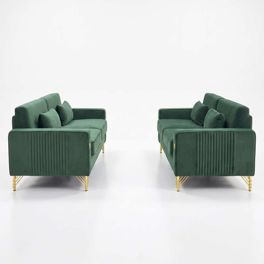 FX-P18-RG2-2PCS Sofa Emerald
