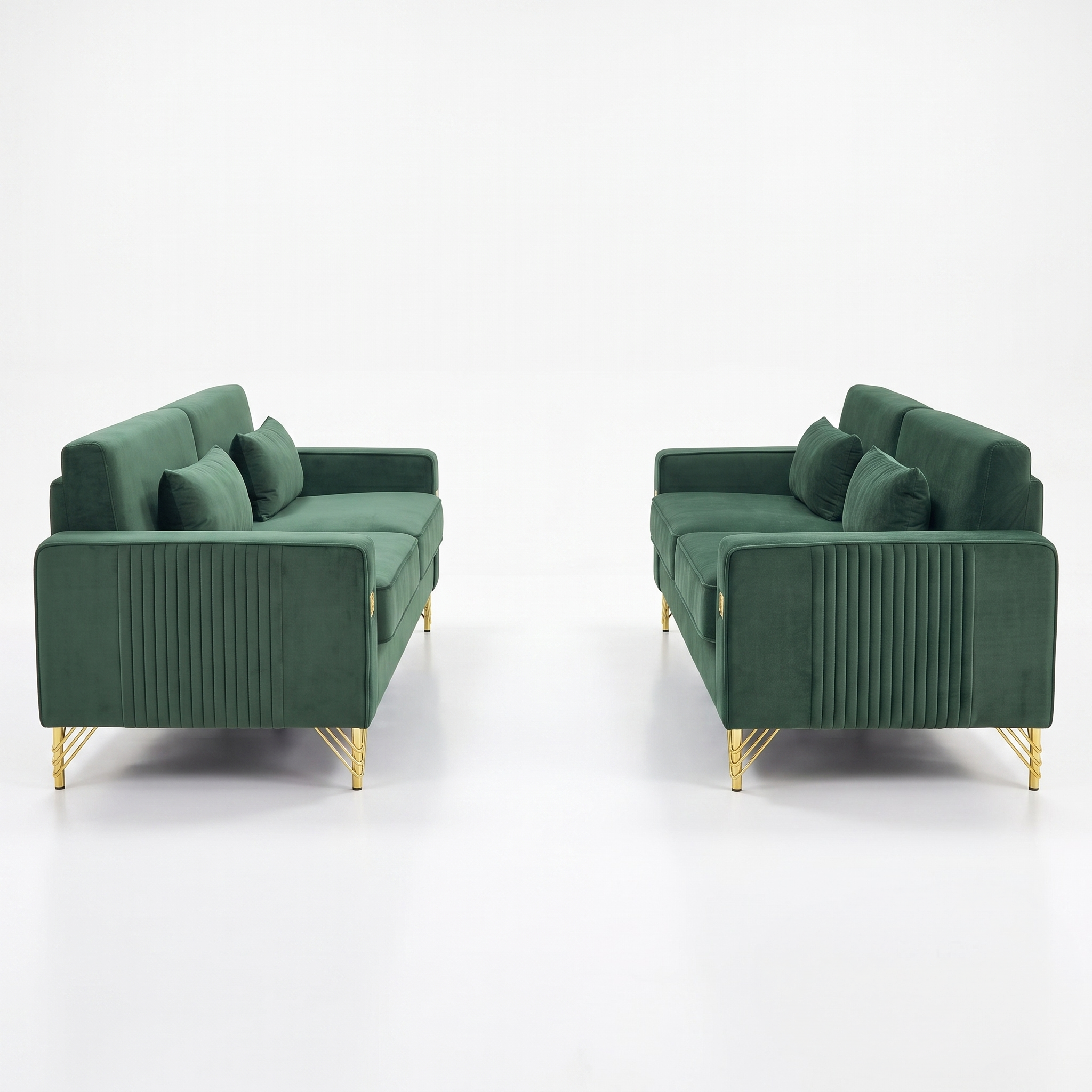 FX-P18-RG2-2PCS Sofa Emerald