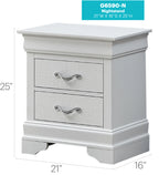 Elegant Transitional Nightstand