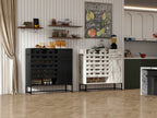 44.3" Farmhouse Sideboard Cabinet with Storage