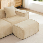 Streamlined Design Modular 3 Seat U Shape Sectional Sofa