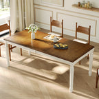 TREXM Traditional Rectangular Dining Table